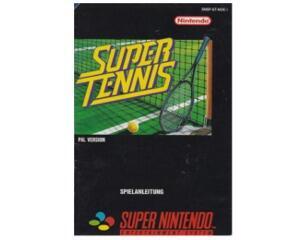 Super Tennis (noe) (Snes manual)