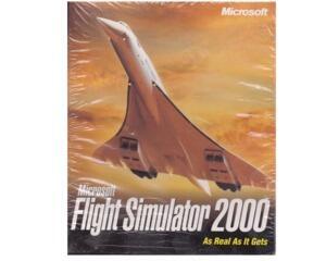 Microsoft Flight Simulator 2000 m. kasse og manual (forseglet) (CD-Rom - BigBox)