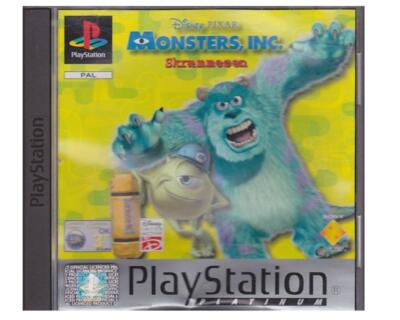 Monsters Inc : Skræmmeøen (platinum) u. manual (PS1)