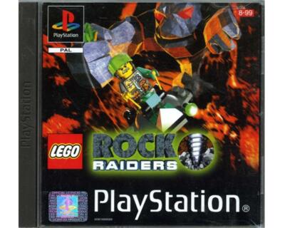 Lego Rock Raiders (sort/hvid manual) (PS1)