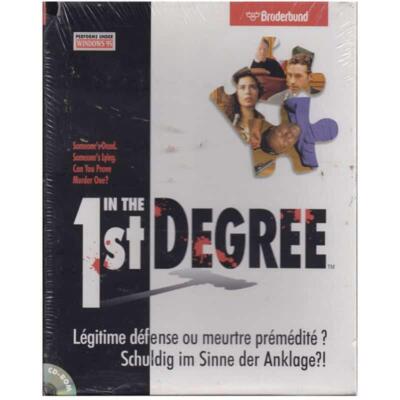 In the 1st Degree m. kasse og manual (forseglet) (CD-Rom - BigBox)