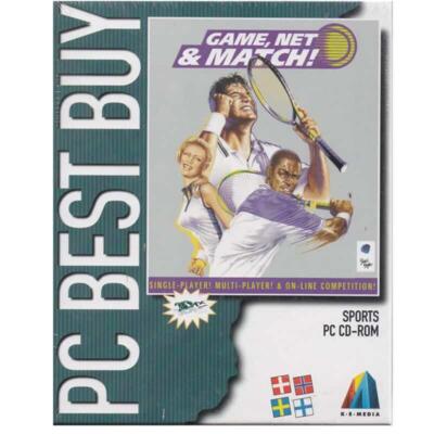Game, Net & Match! m. kasse og manual (best buy) (forseglet) (CD-Rom - BigBox)