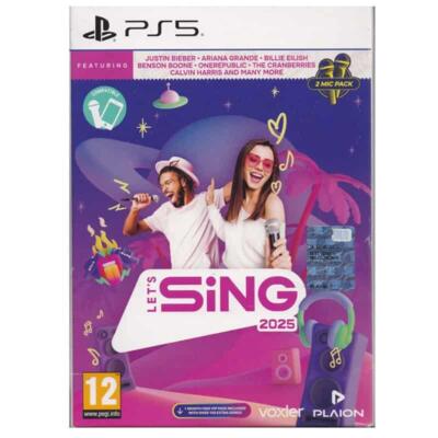 Let's Sing 2025 - 2 Mic Pack (PS5)