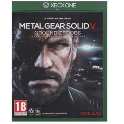 Metal Gear Solid V - Ground Zeroes m. Steelbook og Collectors Disc (Xbox One)