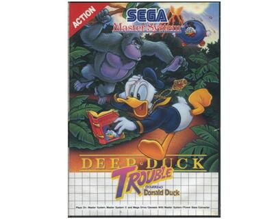 Deep Duck Trouble starring Donald Duck m. kasse og manual (SMS)
