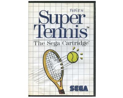 Super Tennis m. kasse og manual (dårlig stand) (SMS)