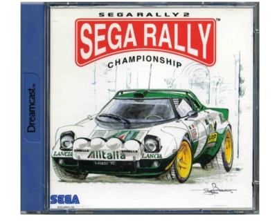 Sega Rally Championship m. kasse og manual (Dreamcast)