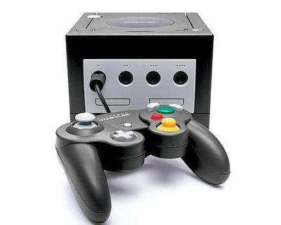 GameCube (Sort) (DOL-001) m. 1 joypad
