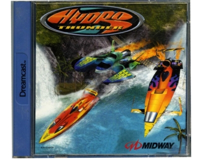 Hydro Thunder m. kasse og manual (Dreamcast)