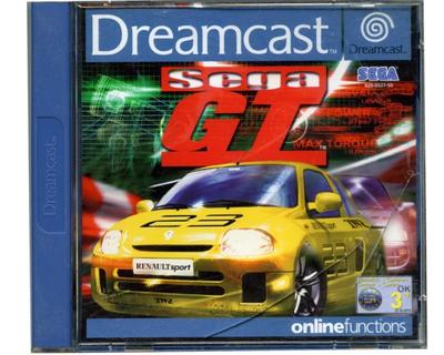 Sega GT m. kasse og manual (Dreamcast)