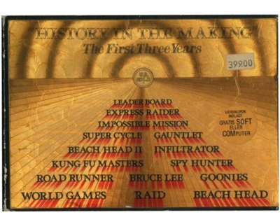 History in the Making : 15 spil fra US GOLD (bånd) (Commodore 64)