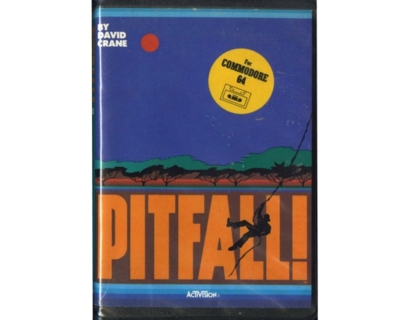 Pitfall (bånd) u. manual (Commodore 64)