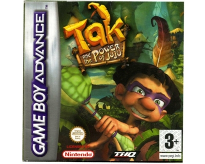 Tak and the Power of Juju m. kasse og manual (GBA)