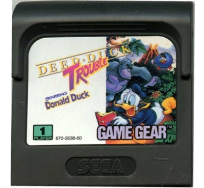 Deep Duck Trouble starring Donald Duck (Game Gear)