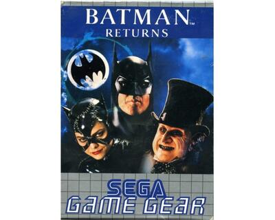 Batman Returns m. kasse og manual (Game Gear)