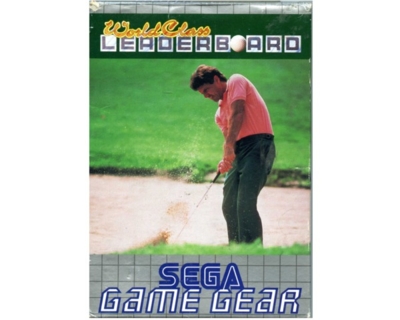 Leaderboard Golf m. kasse og manual (Game Gear)