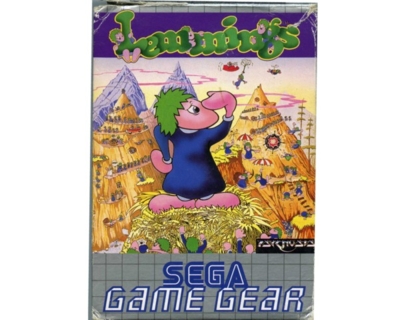 Lemmings m. kasse og manual (Game Gear)