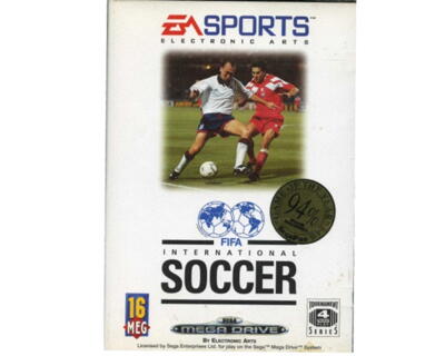 Fifa International Soccer m. kasse og manual (SMD)