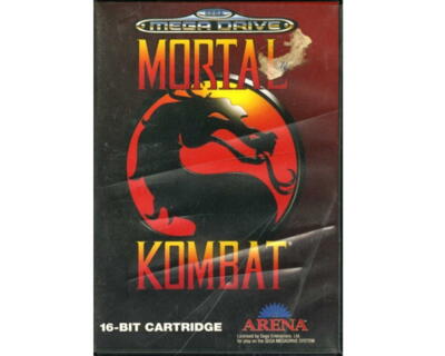 Mortal Kombat m. kasse og manual (SMD)