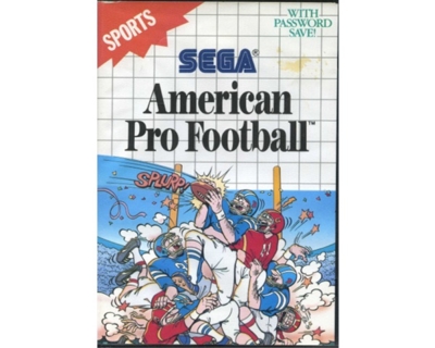 American Pro Football m. kasse og manual (SMS)