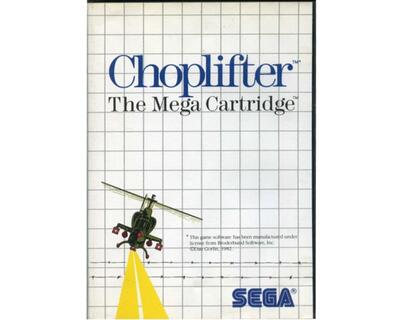 Choplifter m. kasse og manual (SMS)