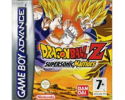 Dragonball Z : Supersonic Warriors m. kasse og manual (GBA)