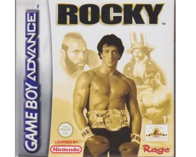 Rocky m. kasse og manual (GBA)