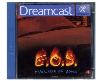 Exhibition of Speed m. kasse og manual (Dreamcast)