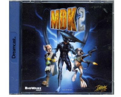 MDK 2 m. kasse og manual (Dreamcast)
