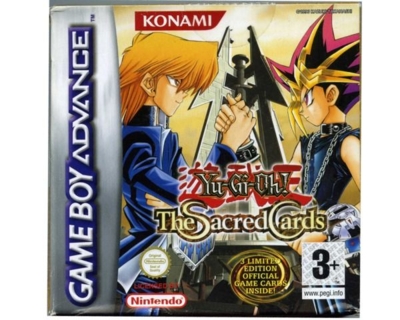 Yu Gi Oh : The Sacred Cards m. kasse og manual (GBA)