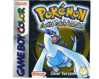 Pokemon Silver (GBC) m. kasse og manual
