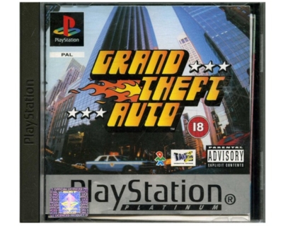 Grand Theft Auto (uden cover) (platinum) (PS1)