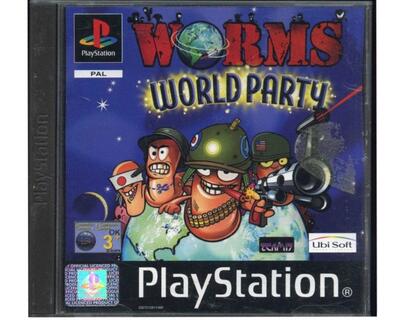 Worms World Party u. manual (PS1)