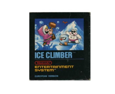 Ice climber m. kasse og manual (small box) (NES)