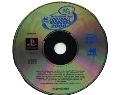 Football Manager 2000 kun cd (PS1)