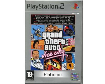 Grand Theft Auto : Vice City (platinum) (PS2) 