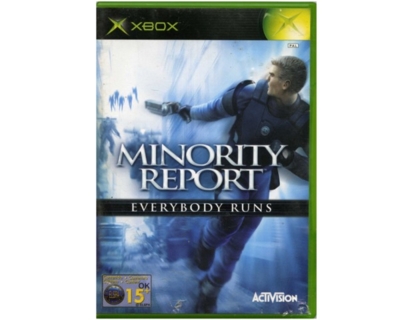 Minority Report : Everybody Run u. manual (Xbox)