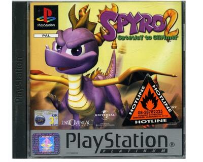 Spyro 2 : Gateway to Glimmer (platinum) (PS1)