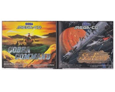 Sol-Feace / Cobra Command (Mega-CD) m. kasse og manual