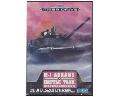 M1 Abrams Battle Tank m. kasse og manual (SMD)