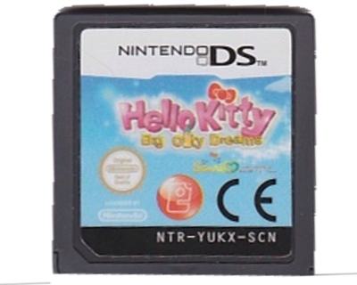 Hello Kitty : Big City Dreams u. kasse og manual (Nintendo DS)