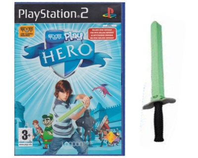 Eye Toy Play Hero m. sværd (PS2)
