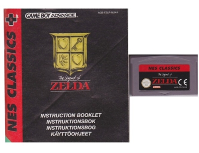 Zelda : Classic m. manual (GBA)