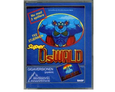 Super Oswald (bånd) u. manual (Commodore 64)