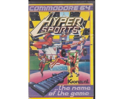 Hyper Sports (bånd) u. manual (Commodore 64)