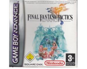 Final Fantasy Tactics Advance m. kasse og manual (GBA)
