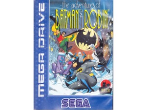 Batman & Robin, The Adventures of m. kasse og manual (SMD)