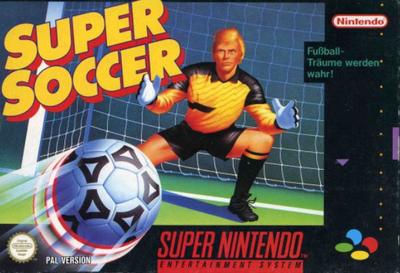 Super Soccer m. kasse og manual (SNES)