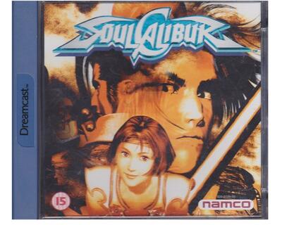 Soul Caliber m. kasse og manual (Dreamcast)