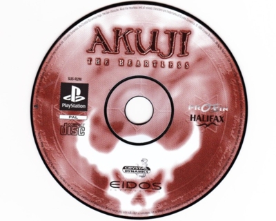 Akuji : The Heartless kun cd (PS1)